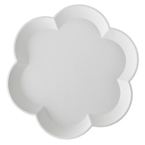 DAZ Patera dekoracyjna 30x30x8cm kwiat biała