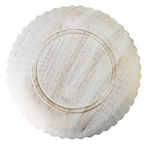 DAZ Taca 31,5x31,5x3cm biało złota