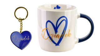 DZIADEK Kubek z brelokiem 350ml 8,5x12x9