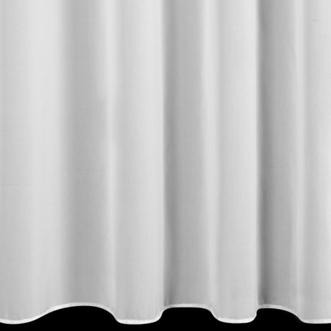 Firana 140x250 Luisa biała gotowa na przelotkach + troczek Eurofirany