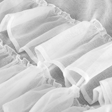 Firana gotowa Dani 140x250 biała na przelotkach Eurofirany