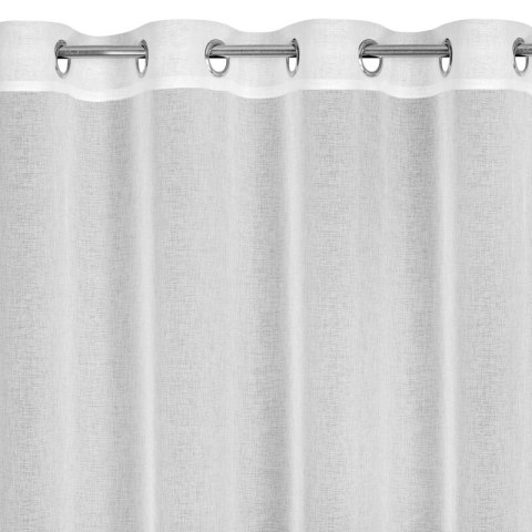 Firana gotowa Dani 140x250 biała na przelotkach Eurofirany