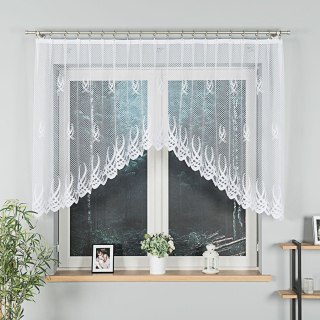 Firana żakardowa gotowa 250x120 biała Gosia