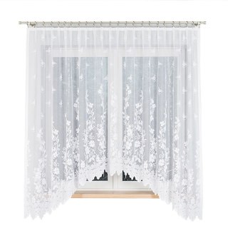 Firana żakardowa gotowa 300x180 biała Ludwika