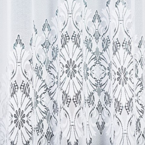 Firana żakardowa gotowa 340x180 biała Emilia