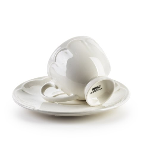 HELLA Filiżanka ze spodkiem espresso50ml 7x9x6,5 cmspodek 13x1,5 cm