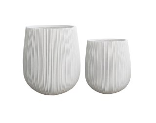 HEVRA Komplet 2 osłonek 44x44x50/32x32x37 cm