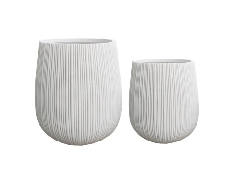 HEVRA Komplet 2 osłonek 44x44x50/32x32x37 cm