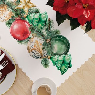 Obrus bieżnik wodoodporny 60x120 009 wielokolorowy Nina