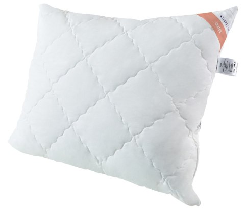Poduszka antyalergiczna 70x80 Comfort Classic biała zapinana na suwak pikowana Inter Widex