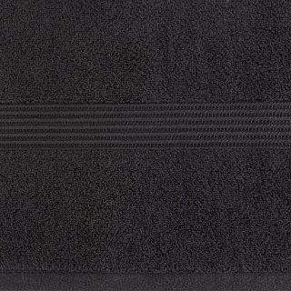 Ręcznik Molly 70x140 cm czarny frotte bawełniany 550 g/m2 Eurofirany