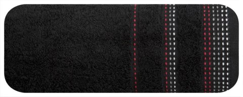 Ręcznik Pola 50x90 21 czarny frotte 500 g/m2 Eurofirany