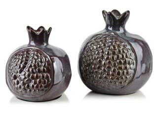 SAGGIO Figura Granat 12x12x13cm fioletowy