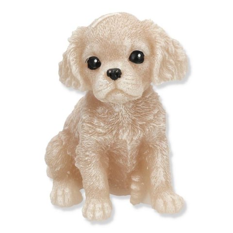 Świeca Figurka ANIMALS PIES SPANIEL 11x14cm beżowa