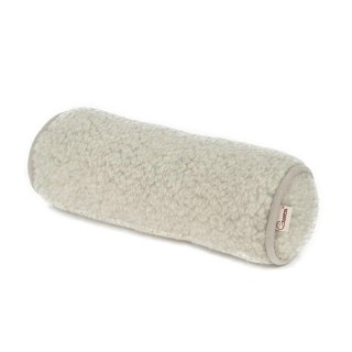 Wałek pod głowę wełniany merynos 50x15 szary jasny Wyroby rehabilitacyjne i rozgrzewające