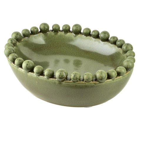 YARINE BALL Naczynie dekoracyjne owalne22x17x8cm kulki