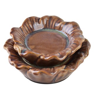 YARINE Świecznik Kwiat 15x15x7cm
