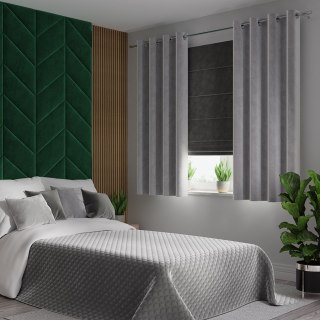 Zasłona gotowa na przelotkach 140x160 005 jasny szary Velvi