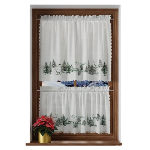 Zazdrostka świąteczna 100x60 002 zielona