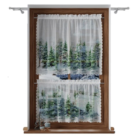 Zazdrostka świąteczna 100x60 002 zielona