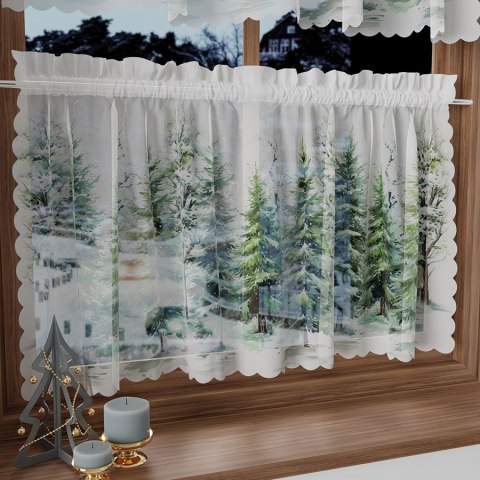 Zazdrostka świąteczna 100x60 002 zielona