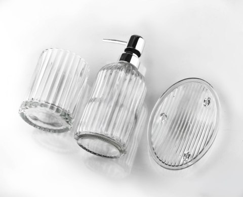 ARI Komplet Łazienkowy 400ml srebrna pompka ARI Komplet Łazienkowy 400ml srebrna pompka
