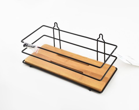 CARL BAMBOO Półka łazienkowa h8x11x26cm1 poziom CARL BAMBOO Półka łazienkowa h8x11x26cm1 poziom