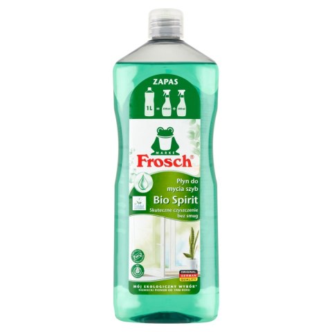 FROSCH 1L Płyn do szyb zapasBIO SPIRIT
