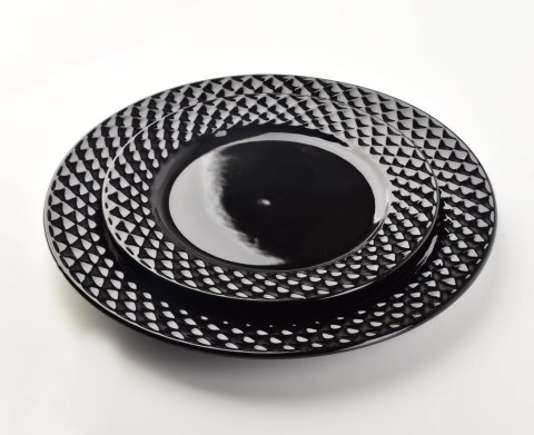 DIAMENT BLACK Komplet 2 talerzy deserowych 20,5cm DIAMENT BLACK Komplet 2 talerzy deserowych 20,5cm