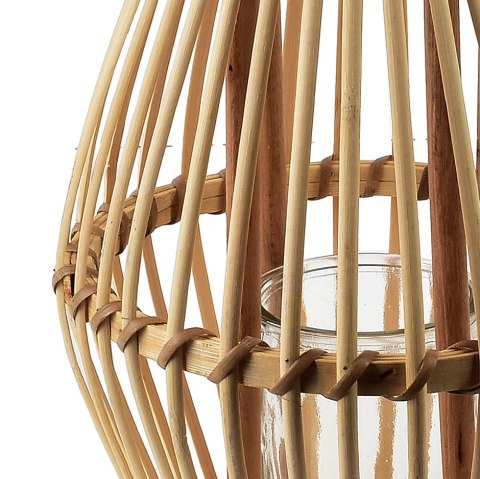 LUCIE NATURAL Lampion 19xh28cm LUCIE NATURAL Lampion 19xh28cm