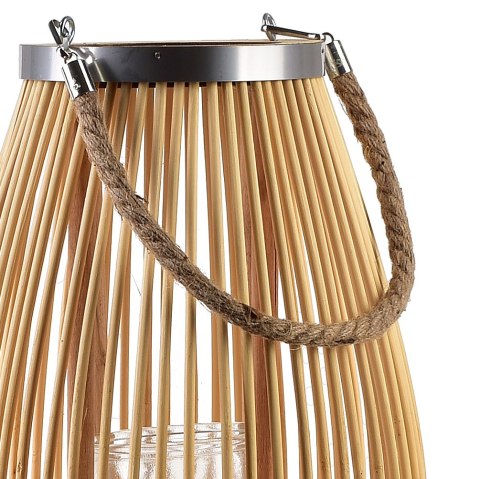 LUCIE NATURAL Lampion 22xh40cm LUCIE NATURAL Lampion 22xh40cm