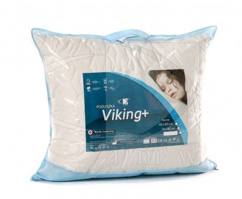 Poduszka antyalergiczna 40x40 Viking Plus 0,25 kg ekrii 100% microfibra AMW Poduszka antyalergiczna 40x40 Viking Plus 0,25 kg ekrii 100% microfibra AMW