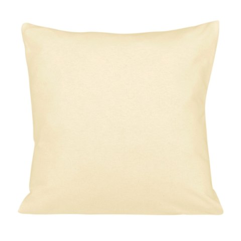 Poszewka jersey 40x40 019 kremowa jednobarwna Darymex Poszewka jersey 40x40 019 kremowa jednobarwna Darymex