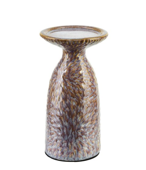 YARINE BEIGE Świecznik 11x10x20cm YARINE BEIGE Świecznik 11x10x20cm