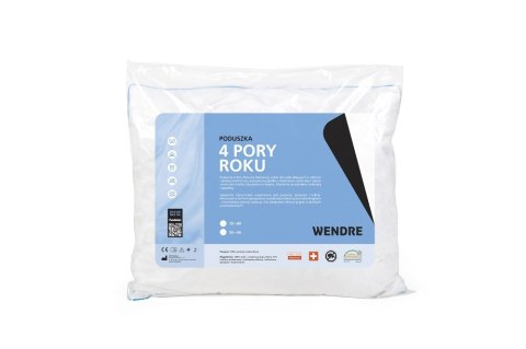 Poduszka 4 Pory Roku 70x80 Mikrofibra biała Wendre Poduszka 4 Pory Roku 70x80 Mikrofibra biała Wendre
