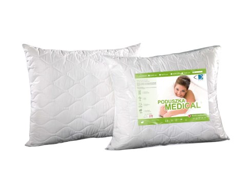 Poduszka antyalergiczna 40x60 Medical z zamkiem biała AMW Poduszka antyalergiczna 40x60 Medical z zamkiem biała AMW