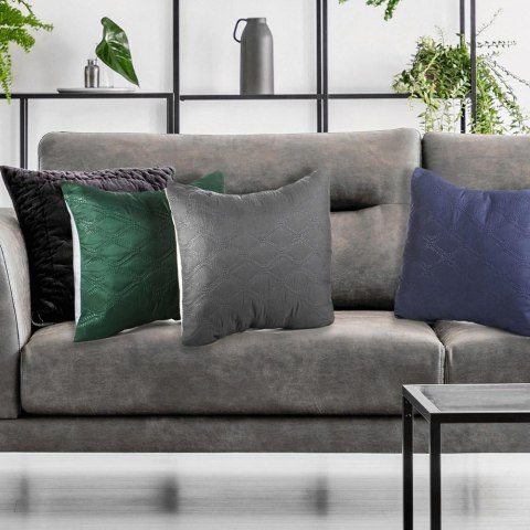 Poszewka dekoracyjna 40x40 Viki granatowa Poszewka dekoracyjna 40x40 Viki granatowa