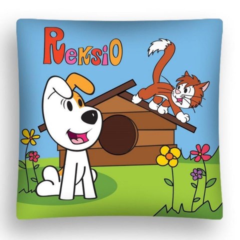 Poszewka dziecięca 40x40 3D Reksio 01 Pies Kot Detexpol 2509 Poszewka dziecięca 40x40 3D Reksio 01 Pies Kot Detexpol 2509