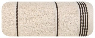 Ręcznik Mira 30x50 beżowy 03 frotte 500 g/m2 Eurofirany