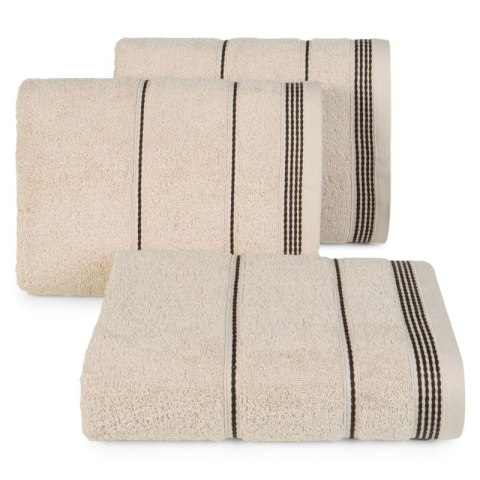 Ręcznik Mira 30x50 beżowy 03 frotte 500 g/m2 Eurofirany Ręcznik Mira 30x50 beżowy 03 frotte 500 g/m2 Eurofirany