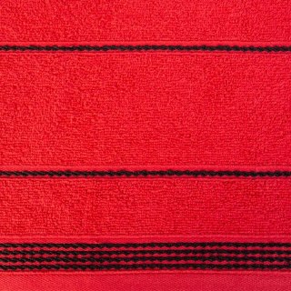 Ręcznik Mira 30x50 czerwony 13 frotte 500 g/m2 Eurofirany