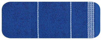 Ręcznik Mira 30x50 cm granatowy, frotte 500 g/m2
