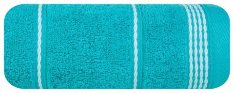 Ręcznik Mira 30x50 turkusowy 08 frotte 500 g/m2 Eurofirany