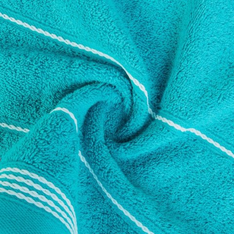 Ręcznik Mira 30x50 turkusowy 08 frotte 500 g/m2 Eurofirany