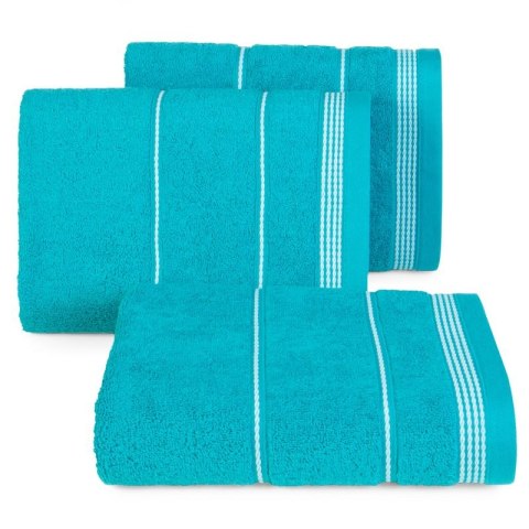 Ręcznik Mira 30x50 turkusowy 08 frotte 500 g/m2 Eurofirany