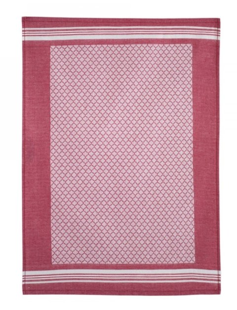 Ścierka do naczyń 50x70 Czapla Maroko marokańska koniczyna bordowa burgundowa 8463/2 Ścierka do naczyń 50x70 Czapla Maroko marokańska koniczyna bordowa burgundowa 8463/2
