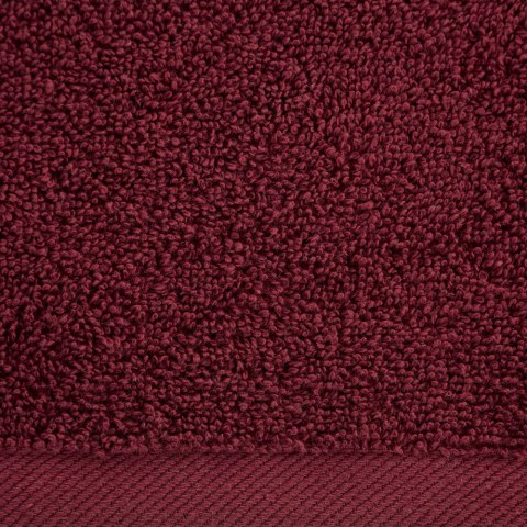 Ręcznik Gładki 2 50x90 bordowy 36 500g/m2 Eurofirany