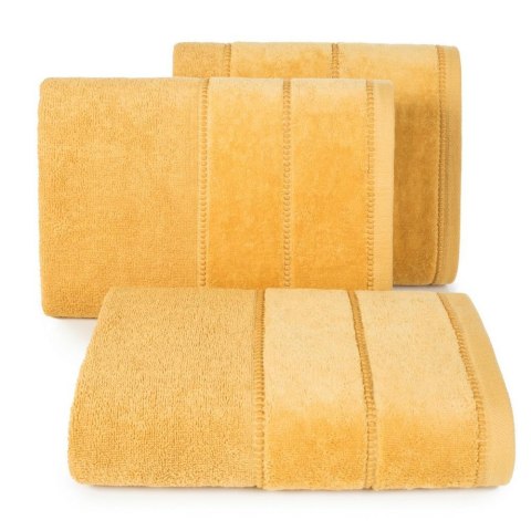 Ręcznik Mari 50x90 musztardowy 500g/m2 frotte Eurofirany Ręcznik Mari 50x90 musztardowy 500g/m2 frotte Eurofirany