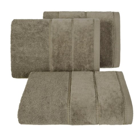 Ręcznik Mari 70x140 brązowy jasny 500g/m2 frotte Eurofirany Ręcznik Mari 70x140 brązowy jasny 500g/m2 frotte Eurofirany