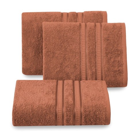 Ręcznik Mila 50x90 ceglasty bambusowy frotta 500g/m2 Eurofirany Ręcznik Mila 50x90 ceglasty bambusowy frotta 500g/m2 Eurofirany